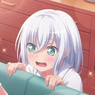 🌟 emoji Mashiro. | by: @arolinrsticker Telegram sticker 6 of 30