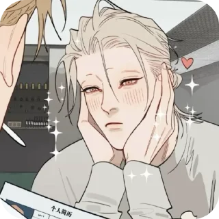 🦢 emoji JIAN YI :: by @baixhe Telegram sticker 3 of 101