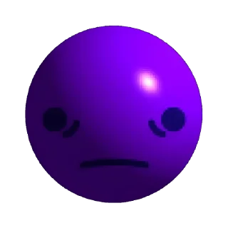 😟 emoji смалики Telegram sticker 7 of 10