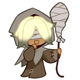 Sticker from Healer cookie!