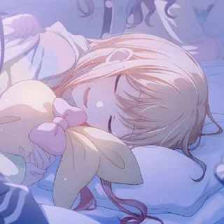 Sticker from 🍮 Saki ! 🎀 @komiku_w ☆