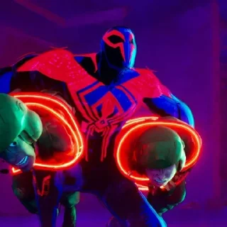 🥵 emoji 🔴Spider-man 2099🔴: @Earth928B Telegram sticker 5 of 100