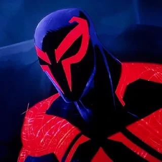 😎 emoji 🔴Spider-man 2099🔴: @Earth928B Telegram sticker 4 of 100