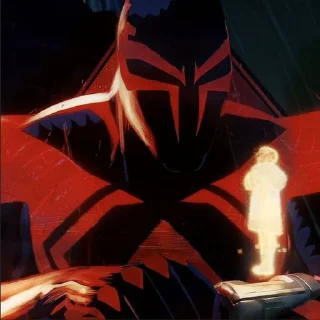 😍 emoji 🔴Spider-man 2099🔴: @Earth928B Telegram sticker 24 of 100