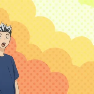 Sticker from Haikyuu1