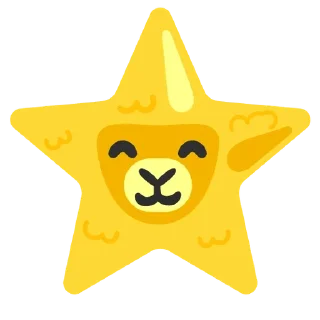 🌟 emoji 🐘 Cloudy Elephant Telegram sticker 15 of 120
