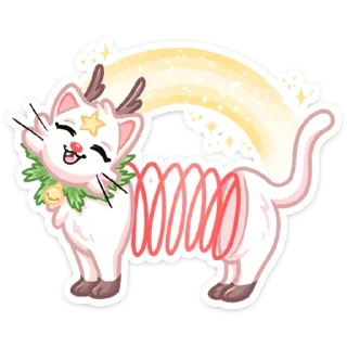 Sticker from Новогодняя Котострофа (@TgSticker)