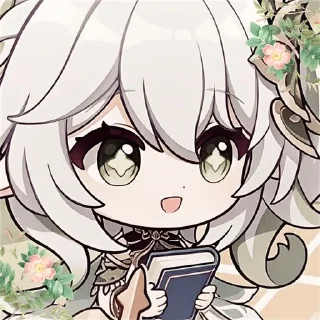 🌿 emoji Нахида @vivifon Telegram sticker 14 of 50