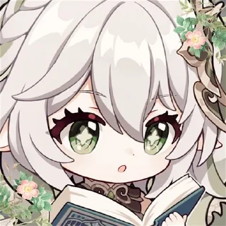🌿 emoji Нахида @vivifon Telegram sticker 5 of 50