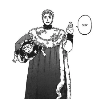 Sticker from black clover