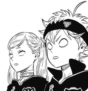 Sticker from black clover