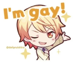 🏳‍🌈 emoji Я конч Telegram sticker 21 of 30