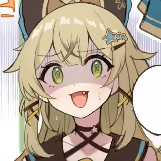 😰 emoji Кирара!! Telegram sticker 11 of 28