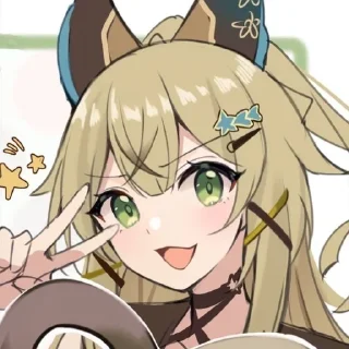 😃 emoji Кирара!! Telegram sticker 12 of 28