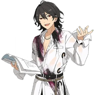🦇 emoji Rei Sakuma enstars || @ctcxd Telegram sticker 23 of 100