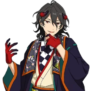 🦇 emoji Rei Sakuma enstars || @ctcxd Telegram sticker 12 of 100