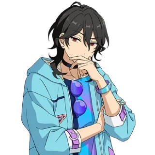 🦇 emoji Rei Sakuma enstars || @ctcxd Telegram sticker 9 of 100