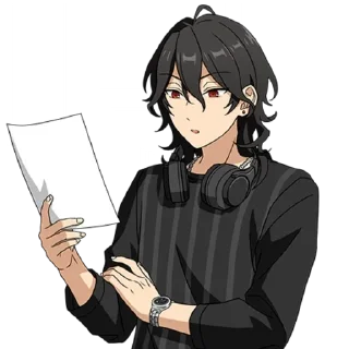 🦇 emoji Rei Sakuma enstars || @ctcxd Telegram sticker 7 of 100