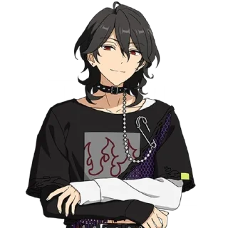 🦇 emoji Rei Sakuma enstars || @ctcxd Telegram sticker 15 of 100
