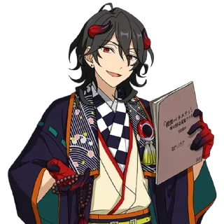 🦇 emoji Rei Sakuma enstars || @ctcxd Telegram sticker 11 of 100