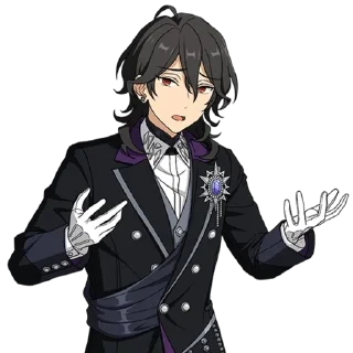 🦇 emoji Rei Sakuma enstars || @ctcxd Telegram sticker 19 of 100