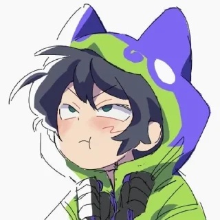Sticker from chinen miya by @stickerhut