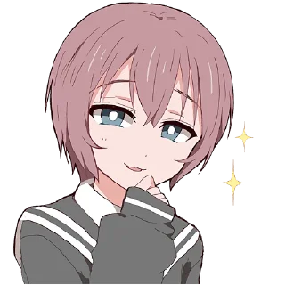😄 emoji Молчаливая-тян @Nyasticks Telegram sticker 14 of 41