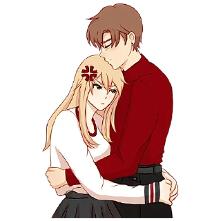 Одна любовь @nyasticks sticker 1