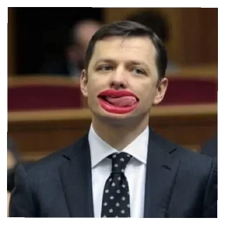 😍 emoji ОЛЕГ ЛЯШКО, АБО 50 ВІДТІНКІВ ЛЯШКА. 
автор: @vsk_diana Telegram sticker 6 of 62