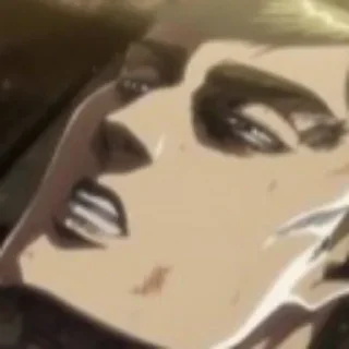 🥱 emoji Erwin Smith. Telegram sticker 14 of 79