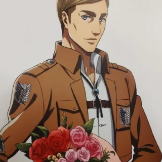 🥀 emoji Erwin Smith. Telegram sticker 22 of 79