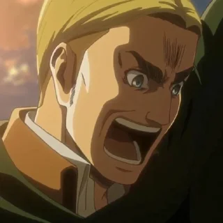 🦁 emoji Erwin Smith Telegram sticker 10 of 25