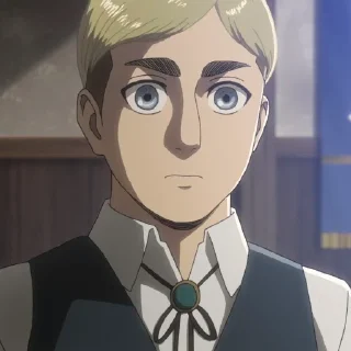😾 emoji Erwin Smith. Telegram sticker 5 of 79
