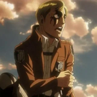 🥰 emoji Erwin Smith. Telegram sticker 18 of 79