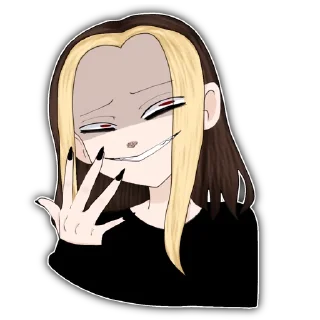 Sticker from Queen Vika, but…
