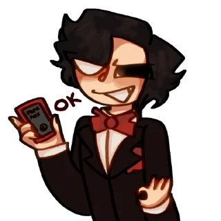 😉 emoji Мандела мужики @lovelyevepeach Telegram sticker 18 of 32
