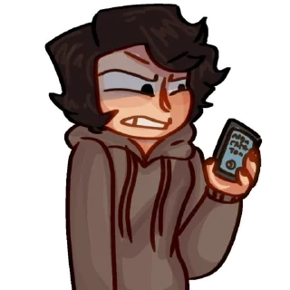 😑 emoji Мандела мужики @lovelyevepeach Telegram sticker 19 of 32