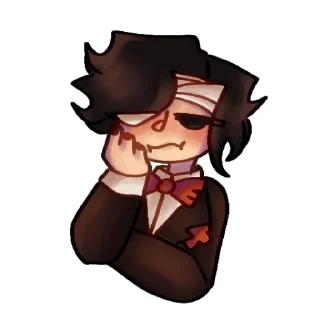 🤕 emoji Мандела мужики @lovelyevepeach Telegram sticker 14 of 32