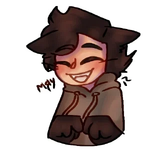 😸 emoji Мандела мужики @lovelyevepeach Telegram sticker 7 of 32