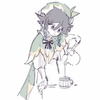 Sticker from Venti @NiigoMiku