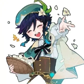 Sticker from Venti @NiigoMiku