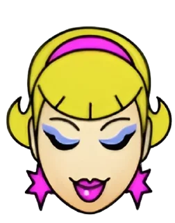 🌟 emoji Гламур. Дурак онлайн Telegram sticker 2 of 25