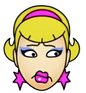 🌟 emoji Гламур. Дурак онлайн Telegram sticker 15 of 25