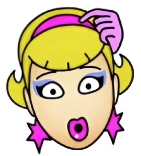 🌟 emoji Гламур. Дурак онлайн Telegram sticker 20 of 25