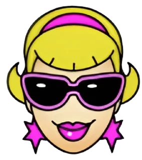 🌟 emoji Гламур. Дурак онлайн Telegram sticker 12 of 25