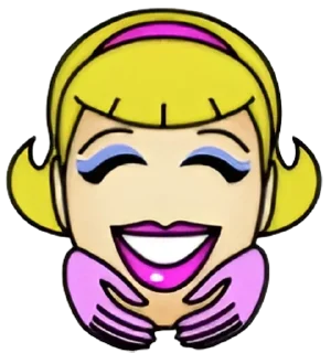 🌟 emoji Гламур. Дурак онлайн Telegram sticker 3 of 25