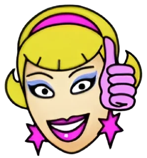 🌟 emoji Гламур. Дурак онлайн Telegram sticker 9 of 25