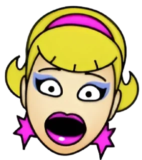 🌟 emoji Гламур. Дурак онлайн Telegram sticker 14 of 25