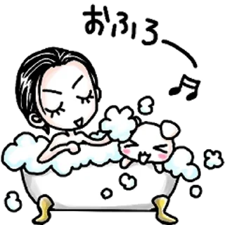 Sticker from ai yazawa's stickers 1/2 :: @kuvikkl