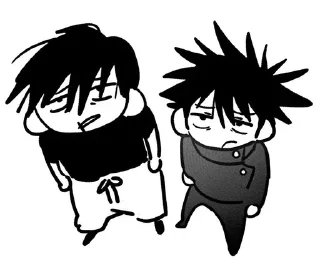 😐 emoji Жужутсу кейсен || @alien_loool Telegram sticker 16 of 74
